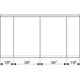 Peilikaappi Ido Glow 96503 - 62 - 501 1200 Tammi [6015310] |