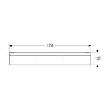 Peilikaappi Ido Glow 96503 - 62 - 501 1200 Tammi [6015310] |