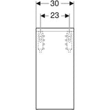 Yläsivukaappi IDO Glow 96600 - 21 VALK. PUSH OPEN [6015286] |