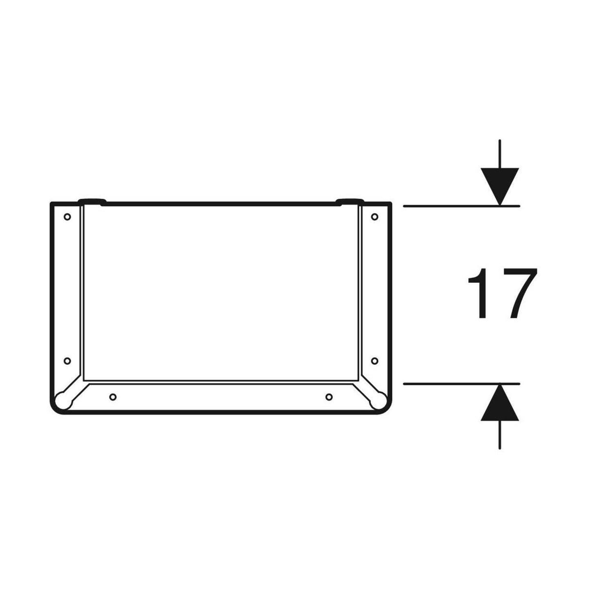Yläsivukaappi IDO Glow 96600 - 21 VALK. PUSH OPEN [6015286] |