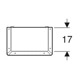 Yläsivukaappi IDO Glow 96600 - 21 VALK. PUSH OPEN [6015286] |