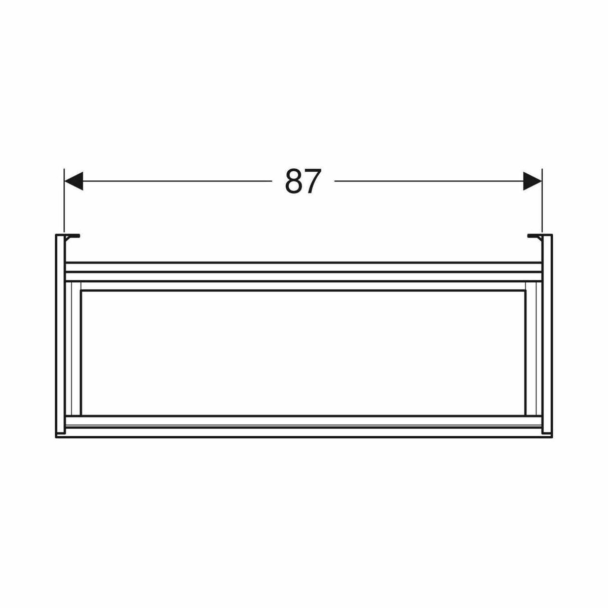 Allaskaappi 9741373111 Ido Elegant 900 Compact harmaa [6015530] |