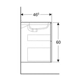 Allaskaappi Ido Elegant 900 harmaa 9751373111 [6015527] |