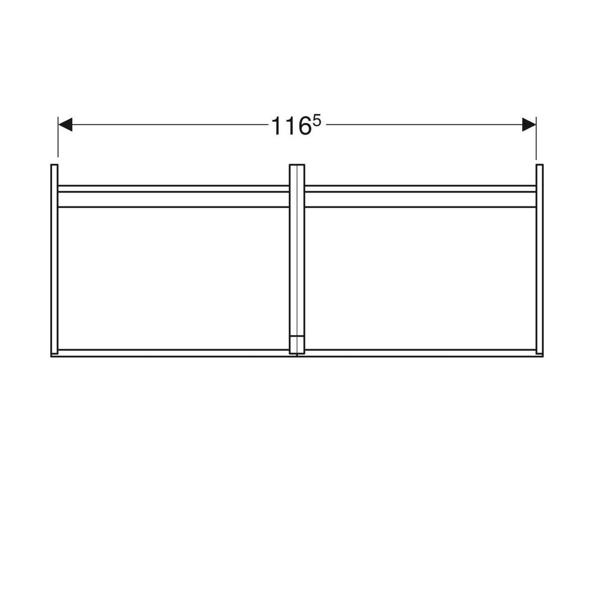 Allaskaappi 9751673111 Ido Elegant 1200 harmaa [6015528] |