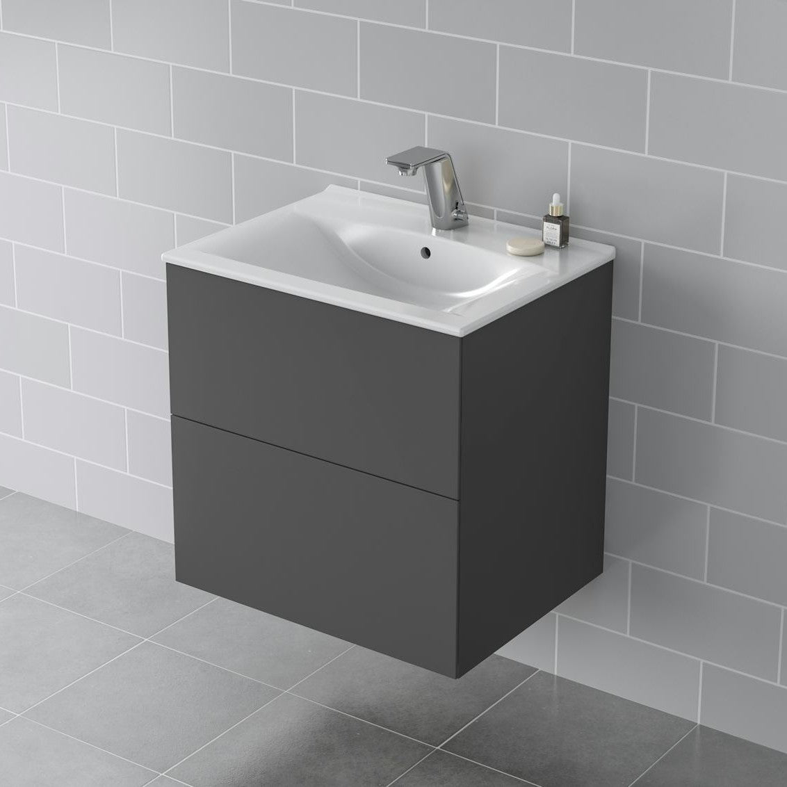 Alakaappi Ido Elegant harmaa 600 mm 9751073111 [6015526] |