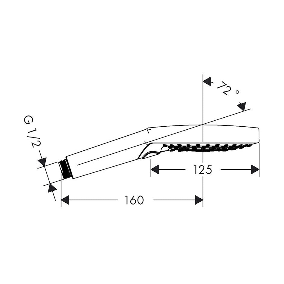 Käsisuihku Hansgrohe Select S 120 3Jet V/Kr [6559488] |