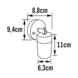 Seinävalaisin 7598-300 Gu10 Suunnattava 4111878