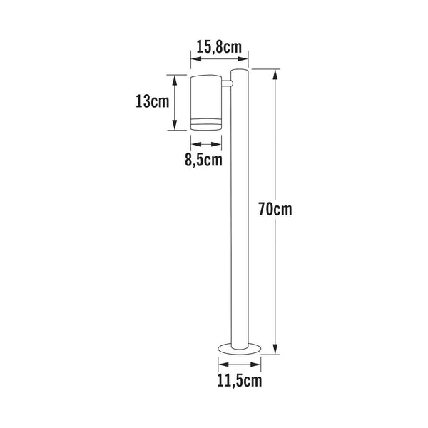 Pollarivalaisin Modena 1 - Os Gu10/35W [4109903] |