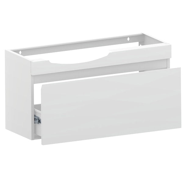 Allaskaappi V2631 Polaria Laval 900 valkoinen vasen 6045192