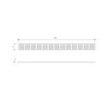 Ritilä Classicline Unidrain 1605 Stripe 1200 Mm [3307625] |