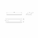 Kehys Highline Unidrain 1910 900/10 Mm [3307796] |