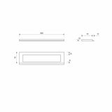 Kehys Highline Unidrain 1910 900/12 Mm [3307802] |