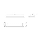 Kehys Highline Unidrain 1910 1000/12 Mm [3307803] |