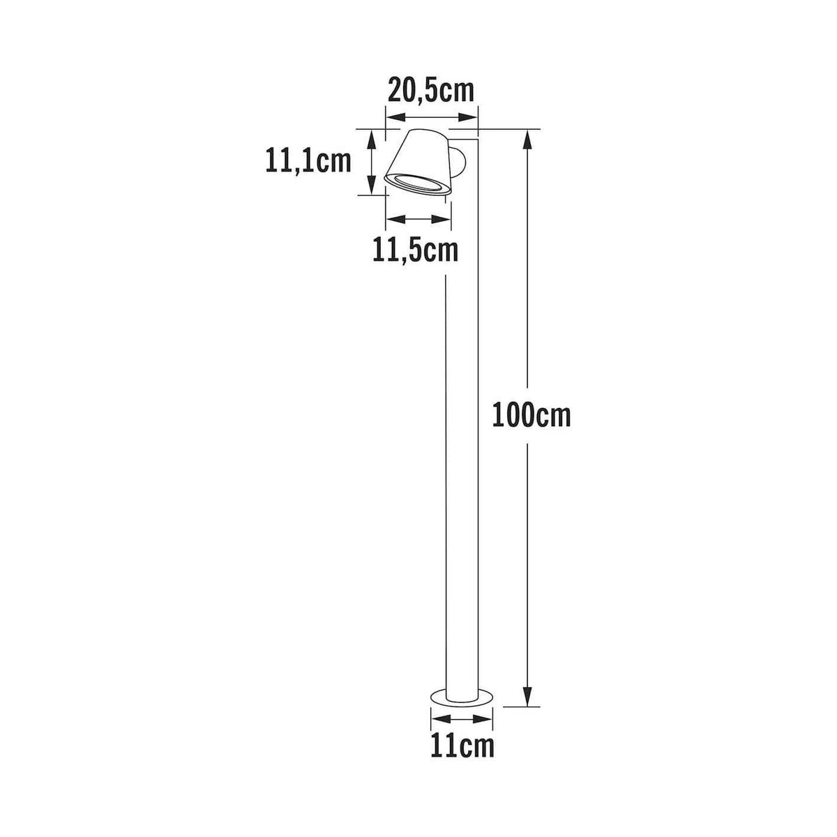 Pollarivalaisin Trieste Spot Gu10 [4111899] |