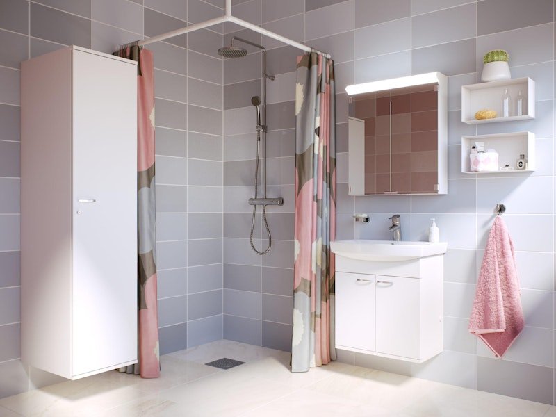 Allaskaappi V2410 Polaria Carina 500 valkoinen [6045122]