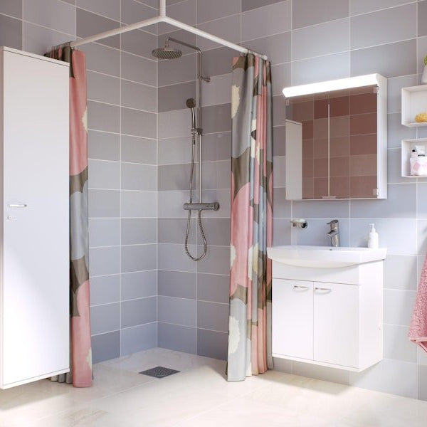 Allaskaappi V2410 Polaria Carina 500 valkoinen [6045122]