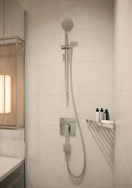 Seinäliitin Hansgrohe 26455000 Fixfit Square [6559566]