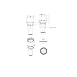 Poistoputki Vilpe Flow XL 200C/IS/450 Musta [7820485] |