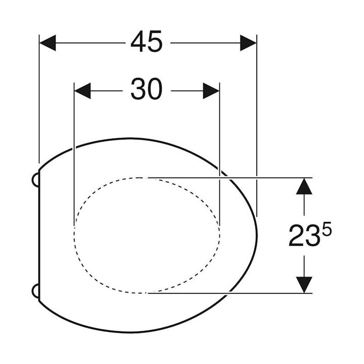 WC-istuinkansi IDO Kimset 91110 pehmeä 5711116