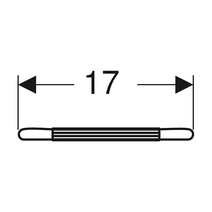 Vedin Ido 170X10X37Mm Antiikin Pronssi [6015699] |