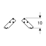 Jalkasarja Ido Sense Art 2Kpl 202Mm Musta [6015687] |