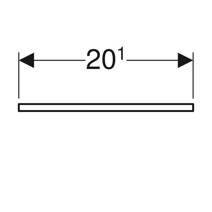 Vedin Ido 201X9X28Mm Kromattu [6015693] |