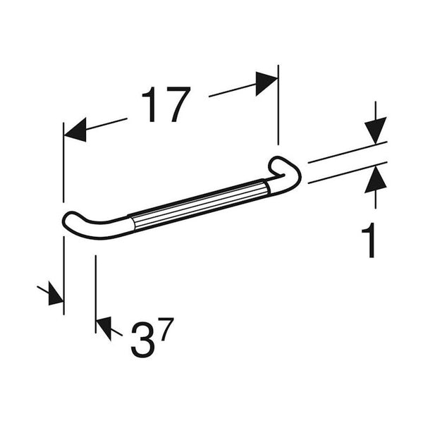 Vedin Ido 170X10X37Mm Antiikin Pronssi [6015699] |