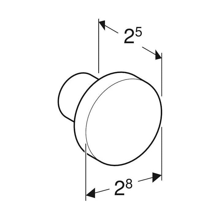 Vedin Ido 25X25X15Mm Valkoinen [6015695] |