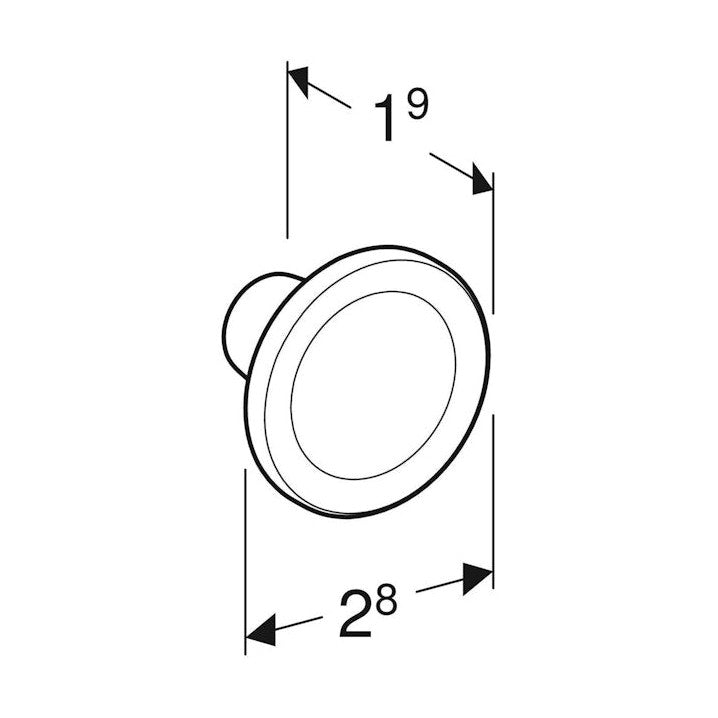 Vedin Ido 24X25X24Mm Musta [6015708] |