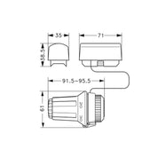 Lattialämmitysanturi Danfoss FTC RA 15 - 50C [4035732] |