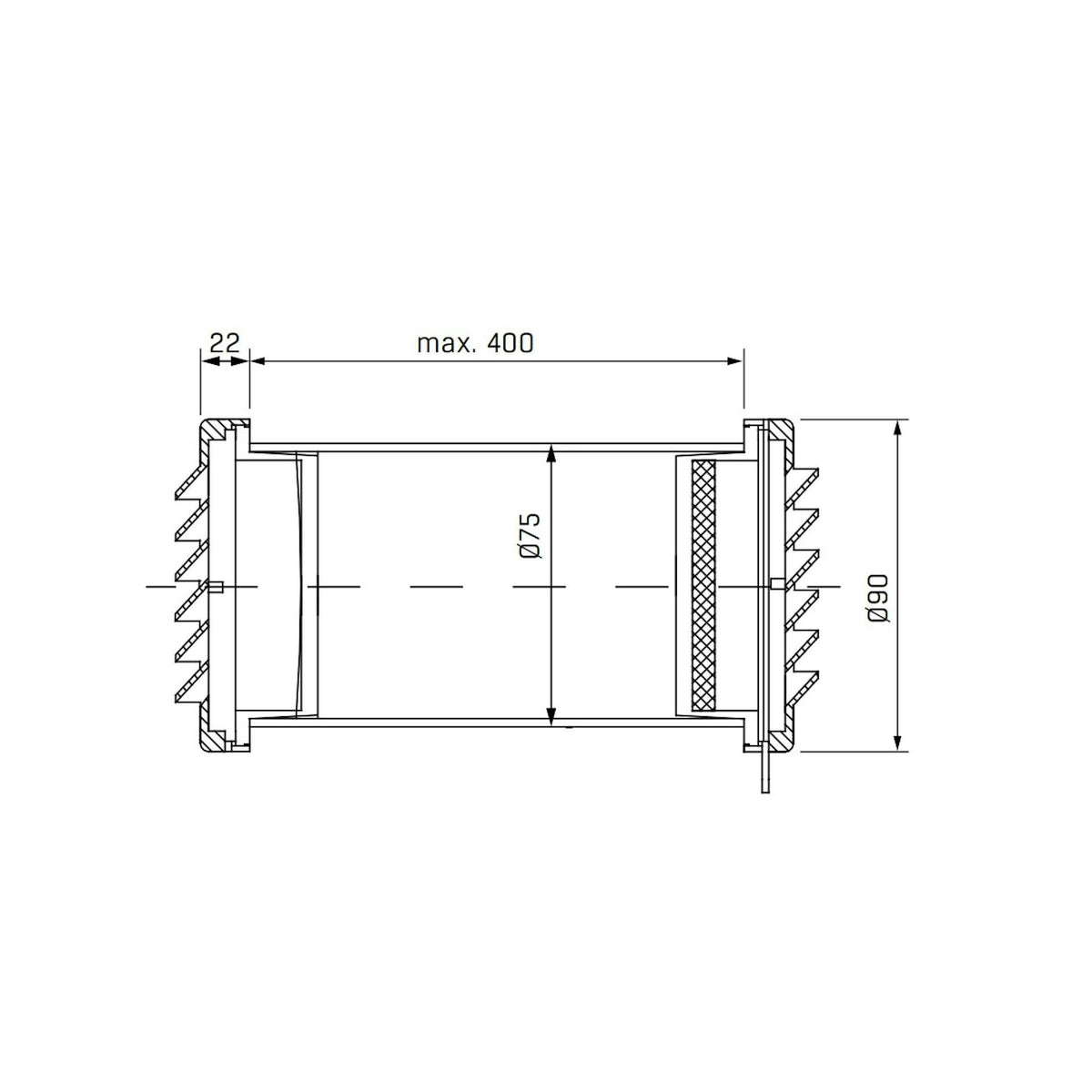 Korvausilmaventtiili FläktGroup RIV - 70 [8813110] |