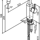 Keittiöhana Damixa Silhouet 740860000 [6231304] | lvitarvikkeet.fi
