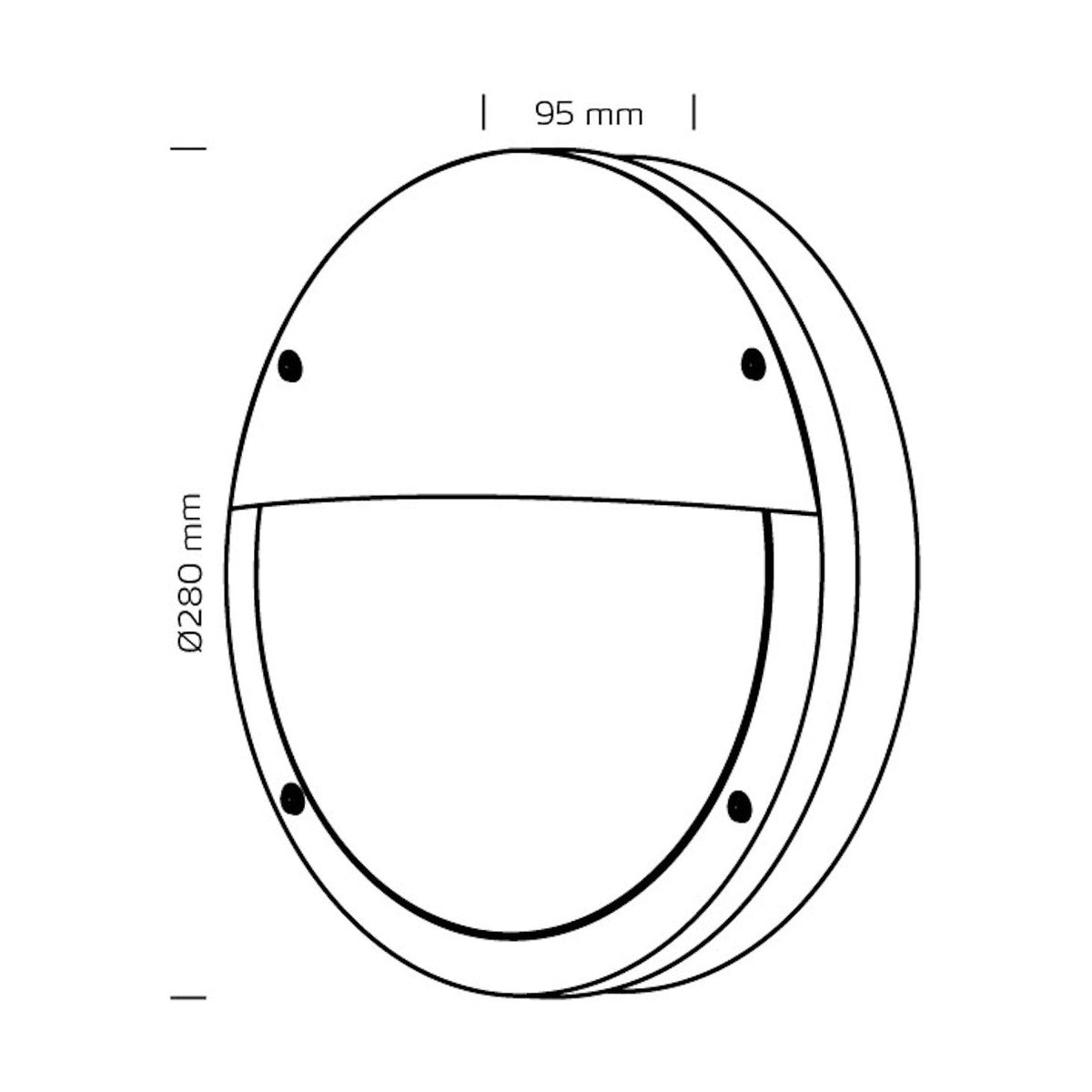 Seinävalaisin Ulko Pietra Ip54 2X18W 230Vac Bl E27 [4501213] |