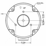 Kameratarvike Unw Kytkentäkotelo Bullet Pyöreä [7133122] |