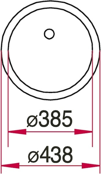 Tiskiallas Stala Jazz T-38PT Ø 438 mm rst upotettava [5922122]