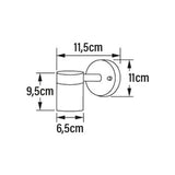 Seinävalaisin Modena 7534 - 750 Ip44 4W [4533497] |