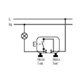 Kytkin Ensto Intro 1/10Ax/250V/Ip21 Ukj 0X Val [2113501] |