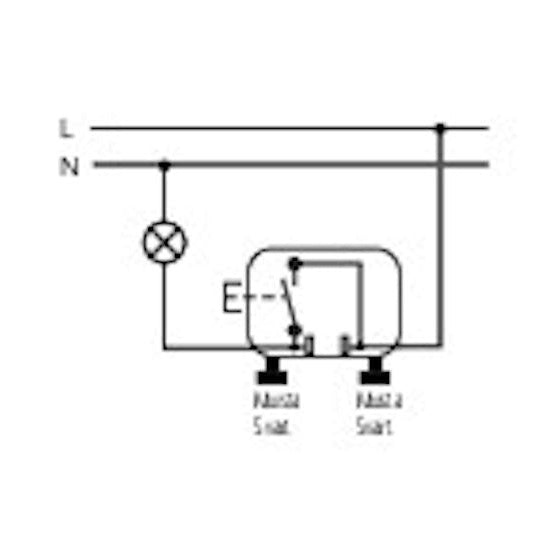 Kytkin Ensto Intro 1/10Ax/250V/Ip21 Ukj 0X Val [2113501] |