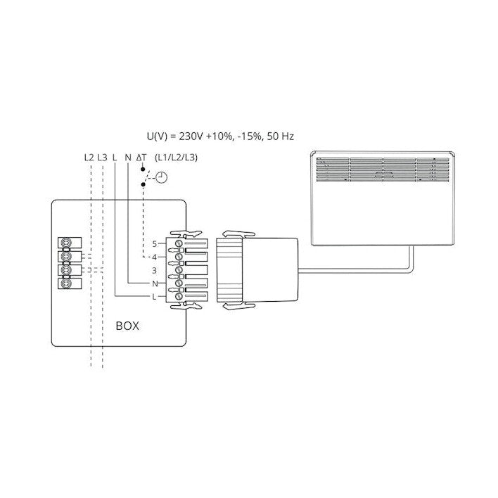 Lämmitin Ensto Beta Beta20 - Bt - Eb 2000W K 39X152 [8122020] |