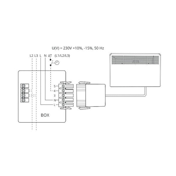 Lämmitin Ensto Beta Beta20 - Bt - Eb 2000W K 39X152 [8122020] |