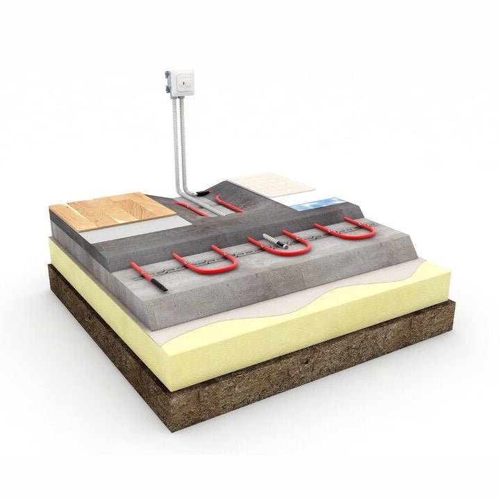 Lämpökaapeli Ensto Tassu 2200W 106M 14.7-27.5M2 8168690