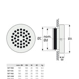 Poistoilmaventtiili Set 400 [8735208] |