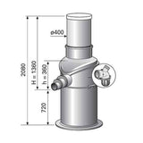 Pihakaivopaketti Rst - Kannella 560/150 Rst - Kansi Uponor 1051067 [2622045] |