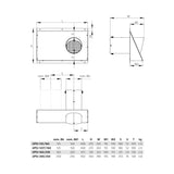 Ulospuhallussuutin Climecon UPSI L 125/160 [8825017] |