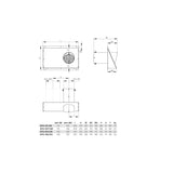 Ulospuhallussuutin Climecon UPSI R 160/200 [8825019] |