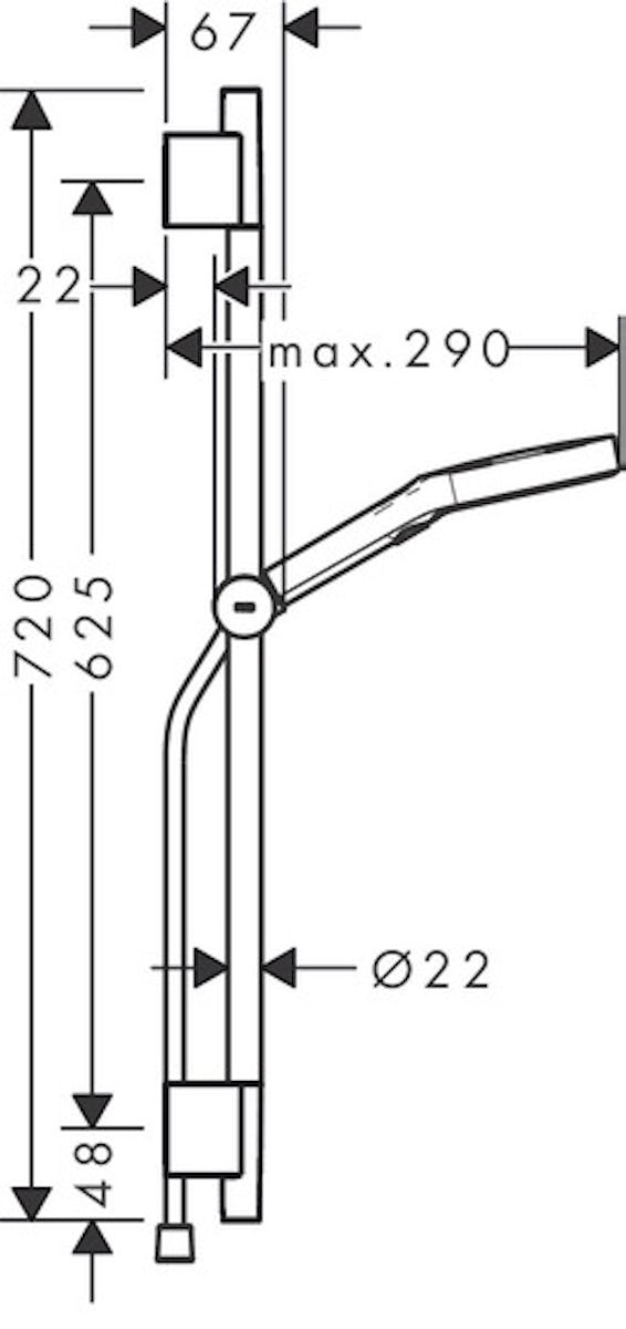 Suihkusetti Hansgrohe 28745140 Rainfinity 130 Pronssi [6550318] |