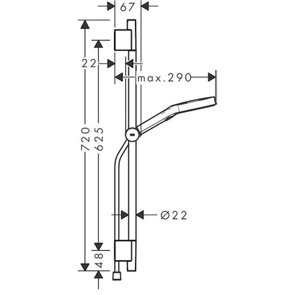 Suihkusetti Hansgrohe 28746990 Rainfinity 130 Eco kiil. kulta [6550328] |