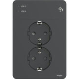 Pistorasia Exxact 2 - Pr + 2X Usb Lat. A+C 3A Ant [2500396] |