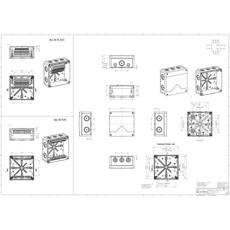 Jakorasia Spelsberg Abox 160 - 162 Liittimet 16Mm2 [1622198] |