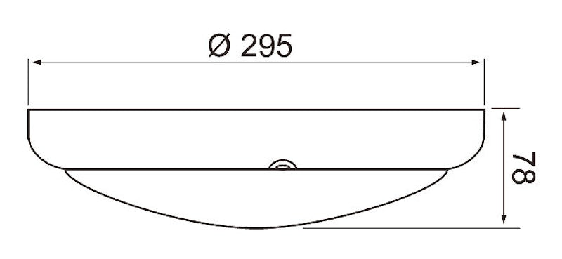 Tunnistinvalaisin Sono Ip54 15W 835 Ra/Ms Pco Wh